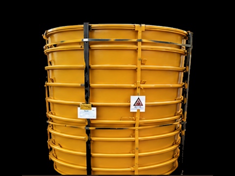 57" standard — Cat 793F · Komatsu 830E